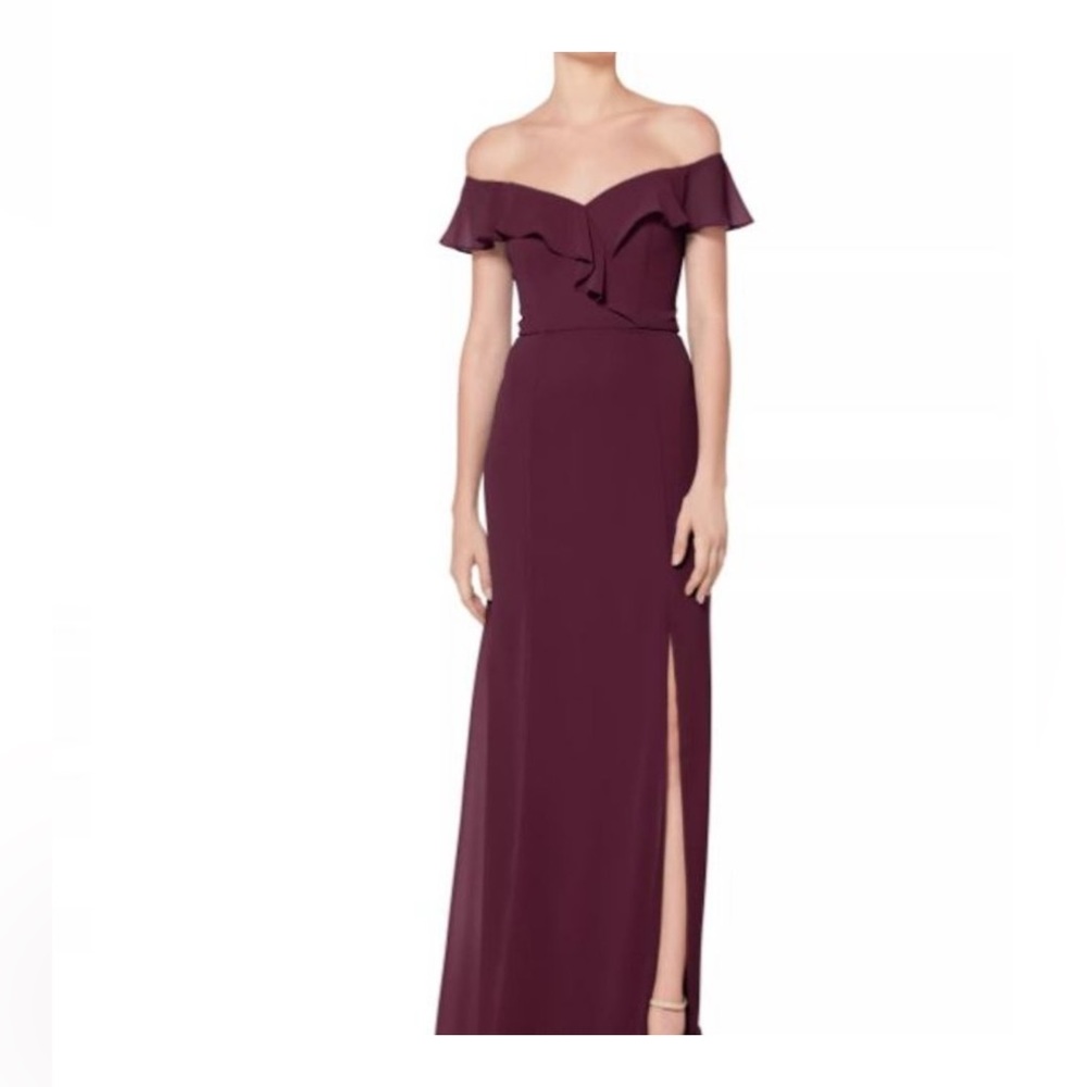 Bill Levkoff Style# 7080. Wine Sz.8
